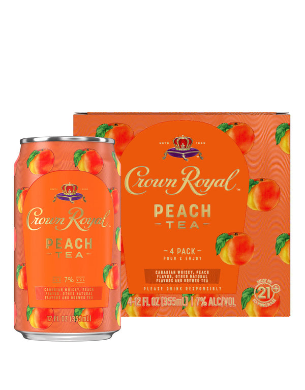 Crown Royal Peach Tea Canadian Whisky Cocktail