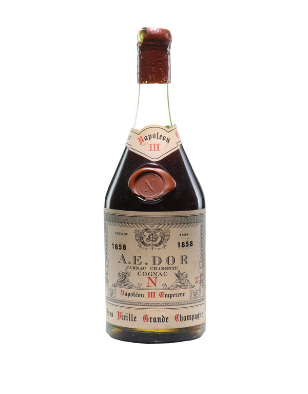 Cognac 1858 A.E. DOR No. 4 Napoleon III