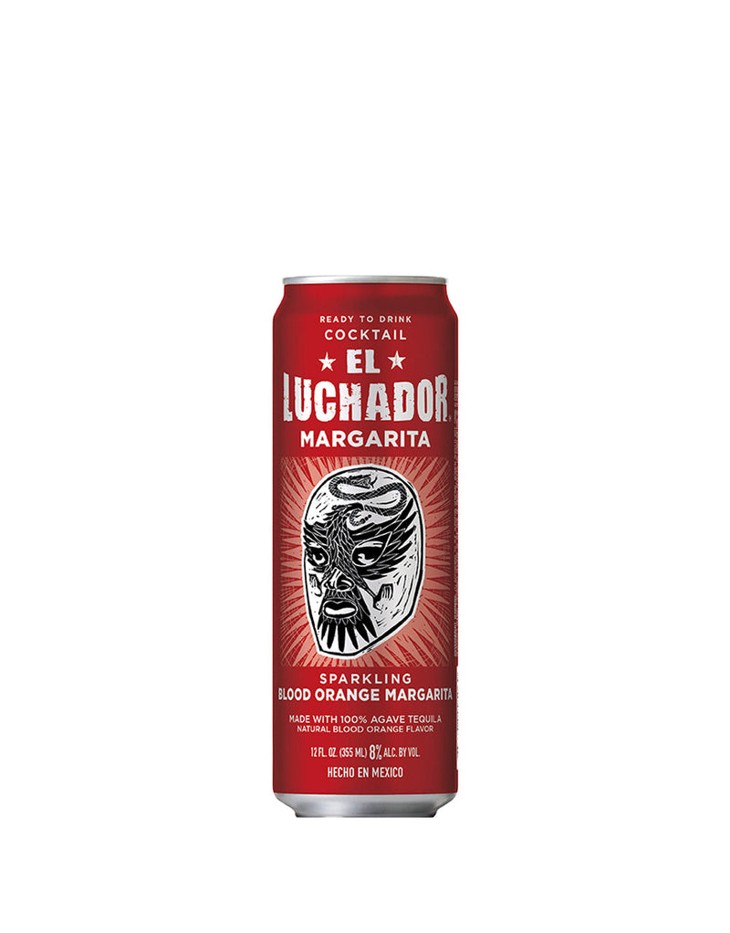 El Luchador Sparkling Blood Orange Margarita (24 pack)