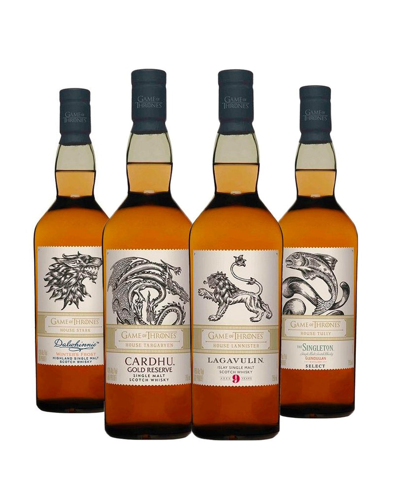 Game of Thrones Single Malt Collection (4 Bottles)