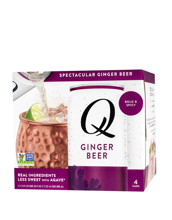 Q Ginger Beer 12 Pack Cans