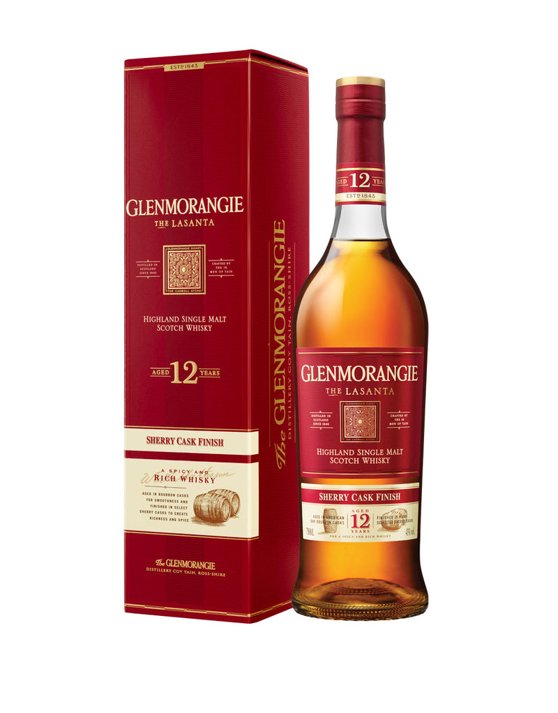 Glenmorangie Lasanta, The Sherry Cask Finish, 12 Years Old