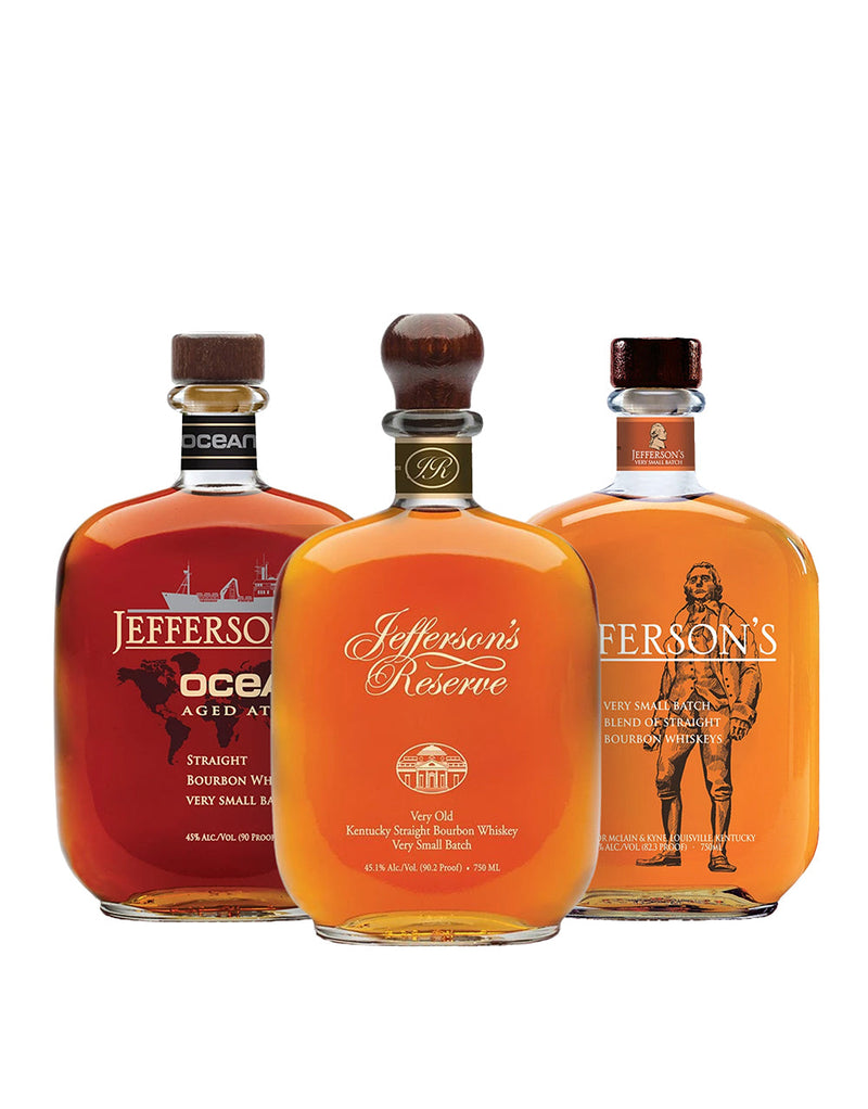 Jefferson's 3 Bottle Collection