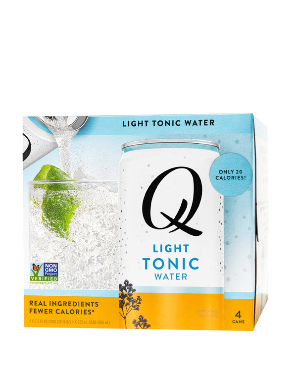 Q Light Tonic 4 Pack Cans