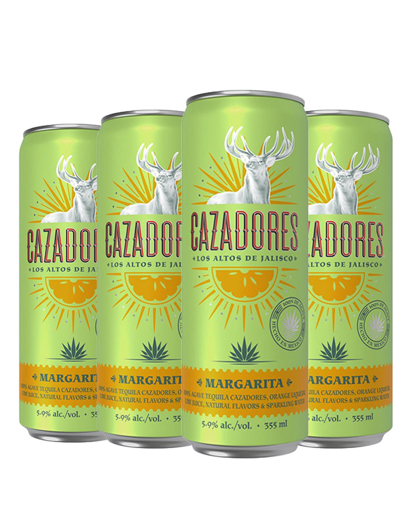 Tequila Cazadores Ready-To-Drink Margarita (24 Pack)