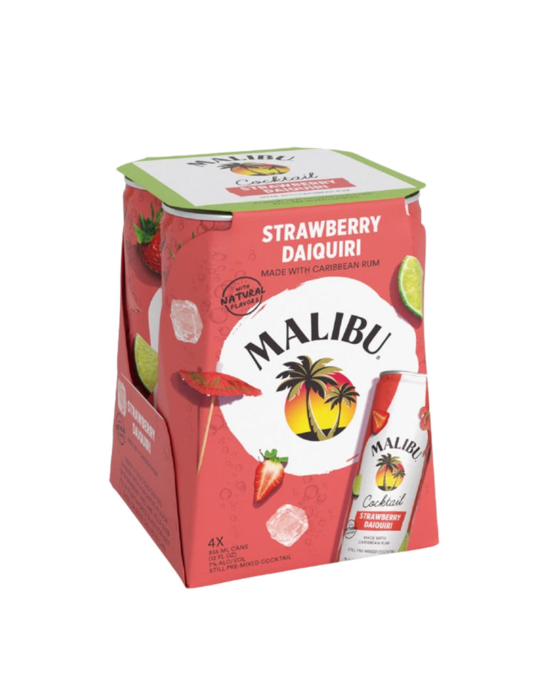 Malibu Strawberry Daiquiri Cocktails (4 pack)