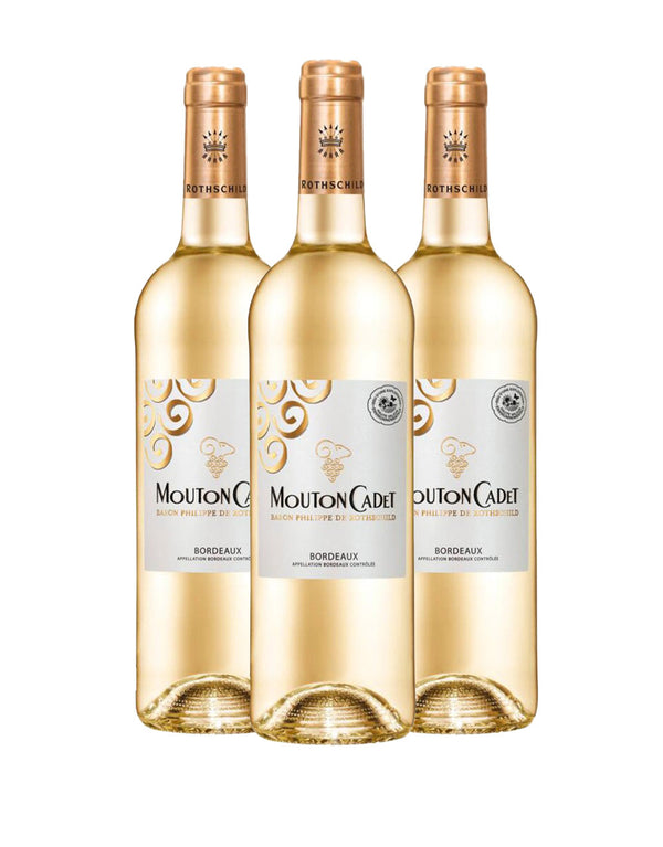 Mouton Cadet Blanc (3 bottles)