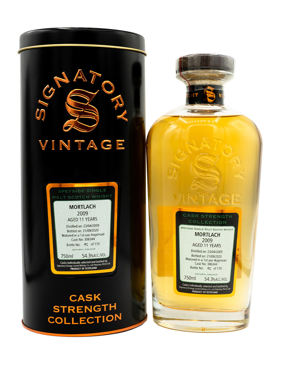 Signatory Single Cask Mortlach 10 Year (Cask #306344)