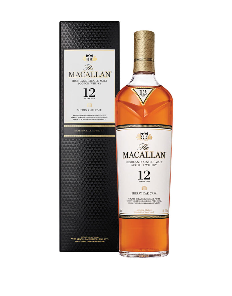 The Macallan Sherry Oak 12 Years Old