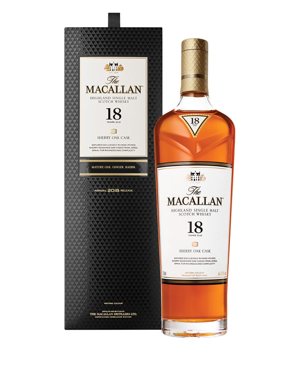 The Macallan Sherry Oak 18 Years Old