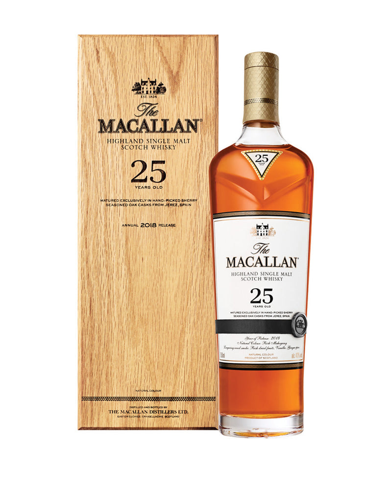 The Macallan Sherry Oak 25 Years Old