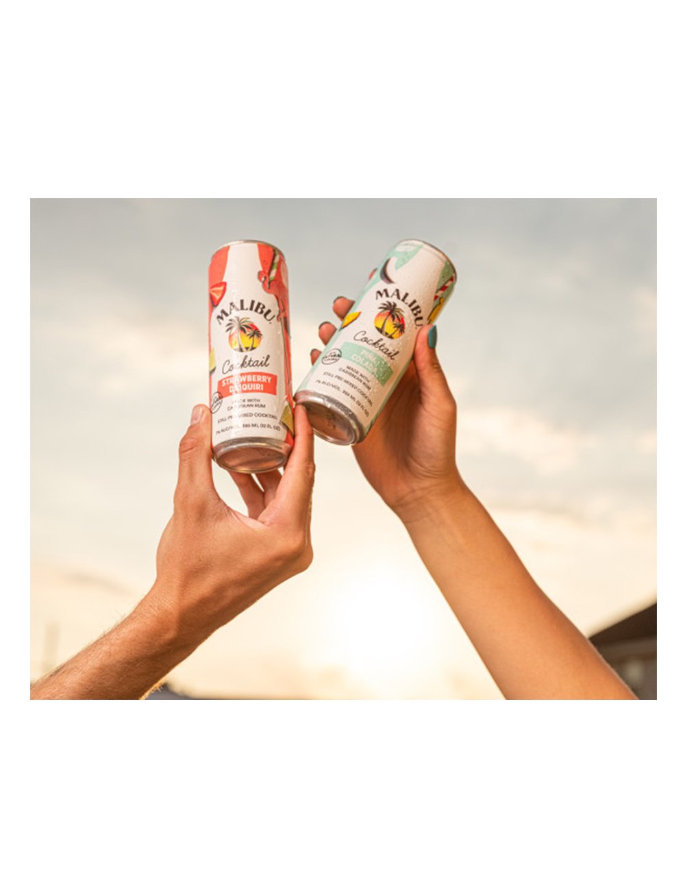 Malibu Strawberry Daiquiri Cocktails (12 pack)