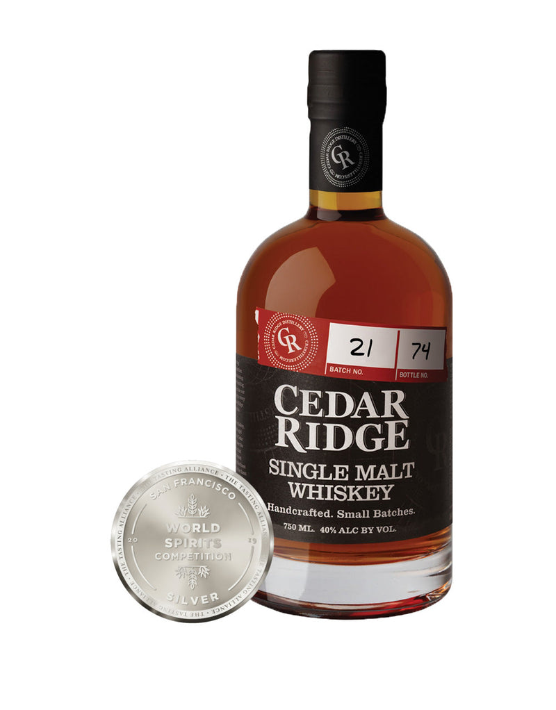 Cedar Ridge Single Malt Whiskey