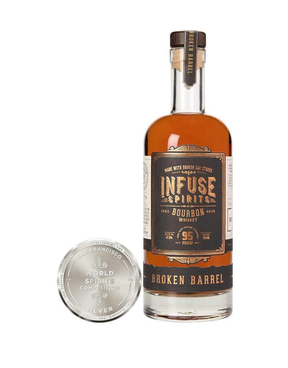 Infuse Spirits Broken Barrel Bourbon Whiskey