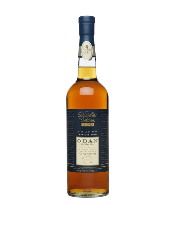 Oban Distiller's Edition 2020 Bottling Highland Single Malt Scotch Whisky