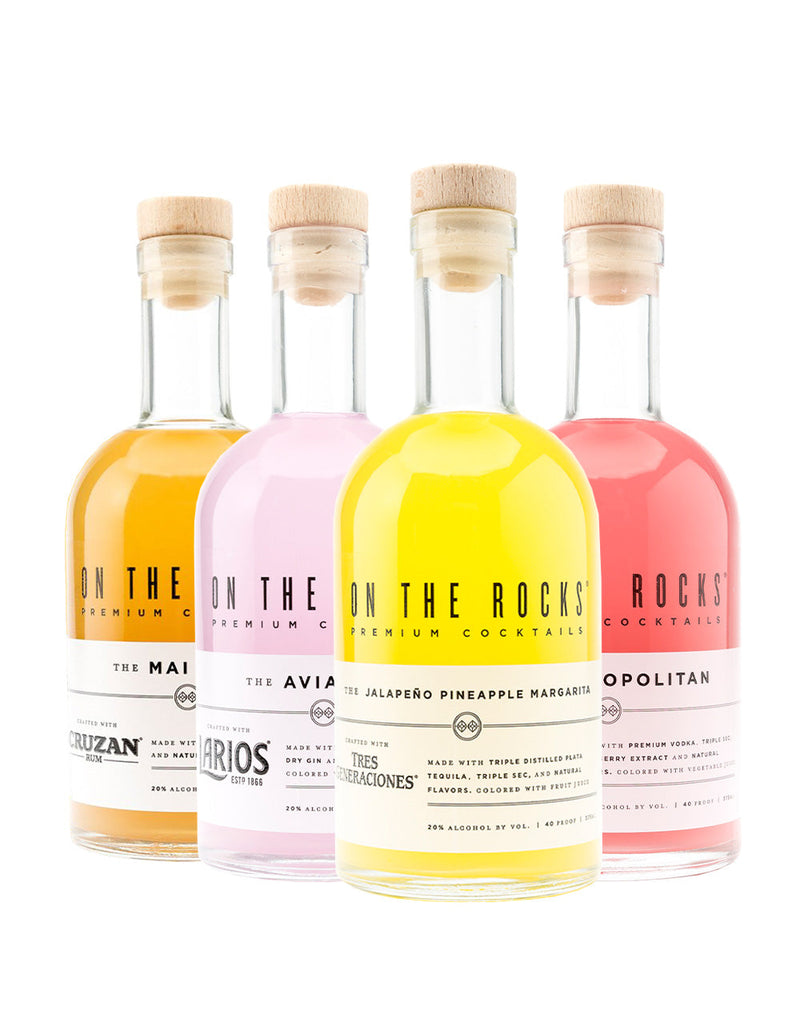 On The Rocks Cocktails Bundle (4 Pack)