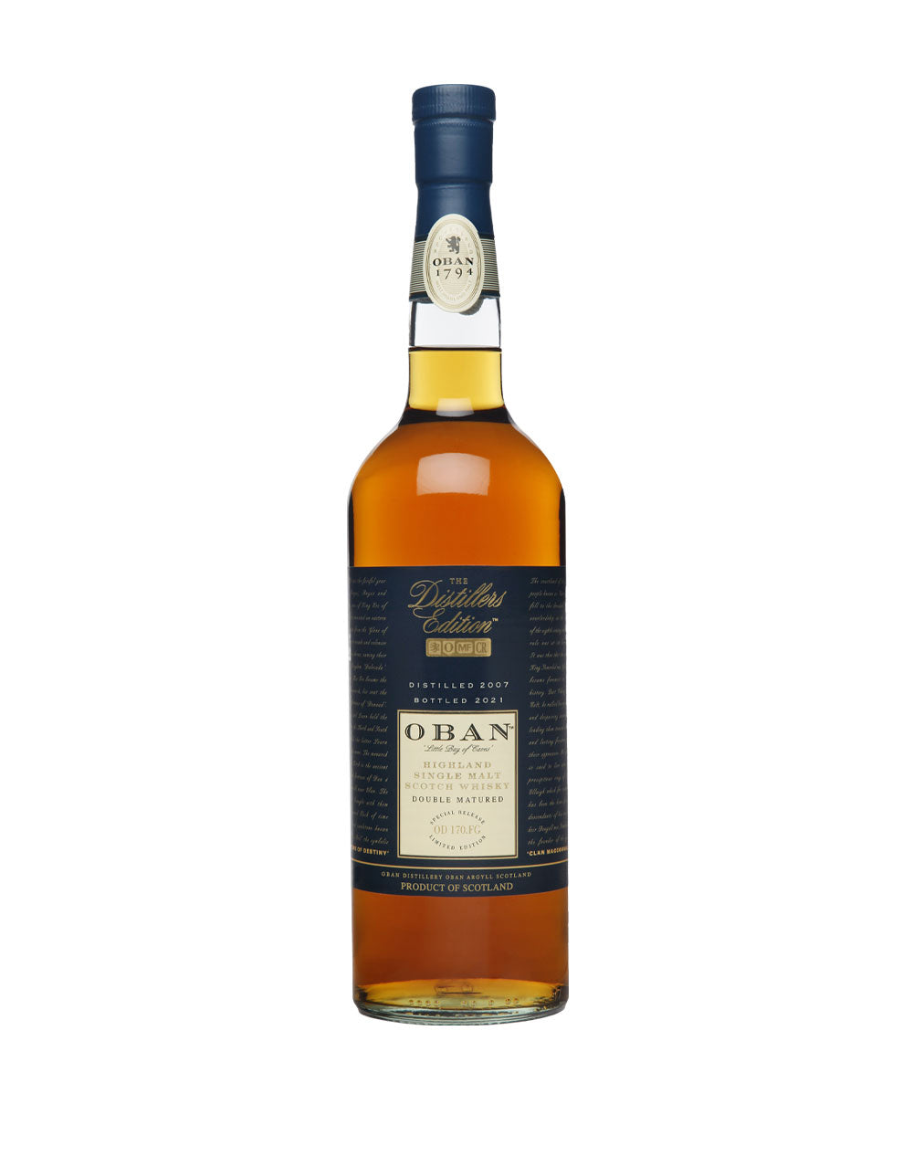Oban 14 Year Old 2021 The Distillers Edition Highland Single Malt Scotch Whisky