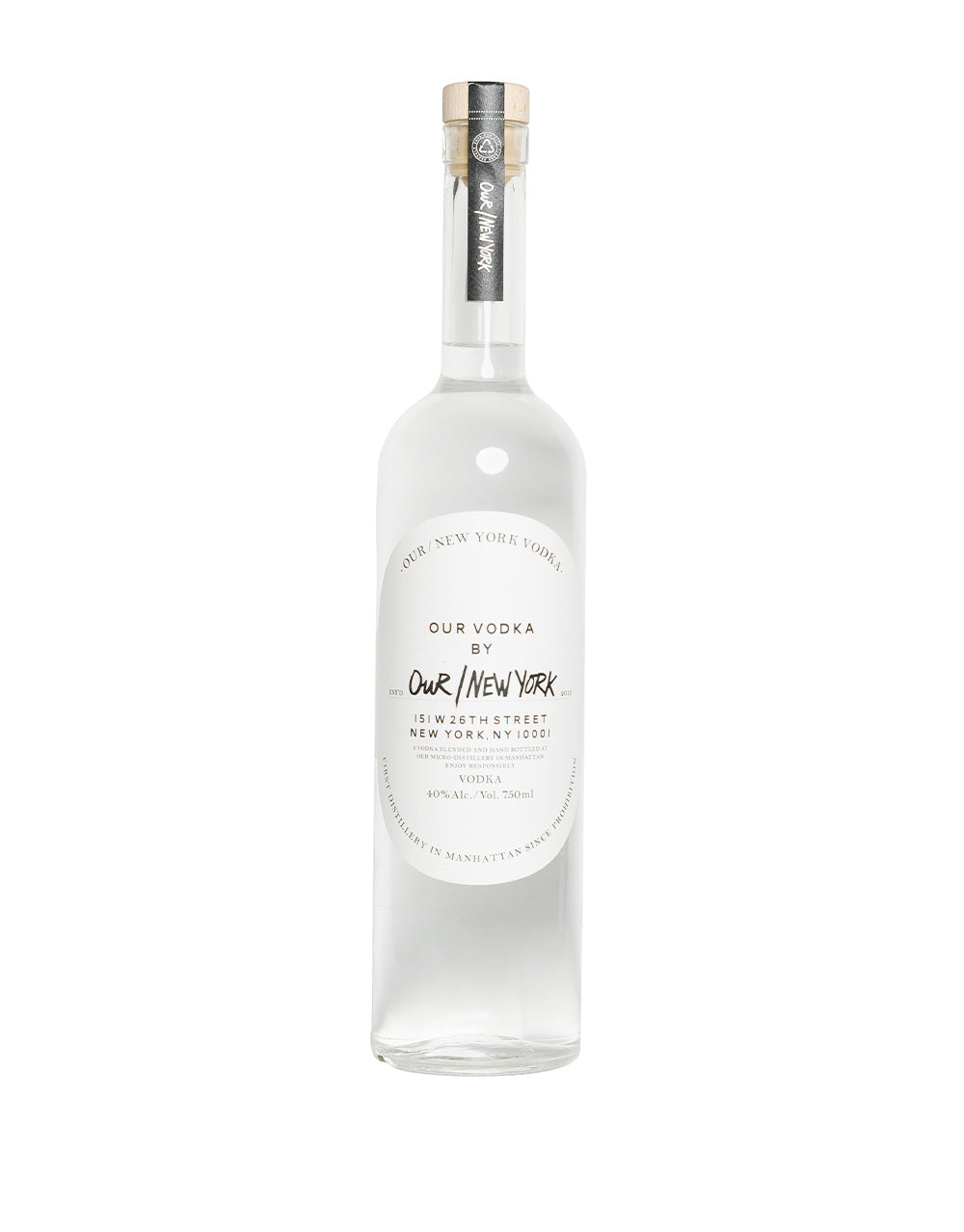 Our/New York Vodka (750ml)