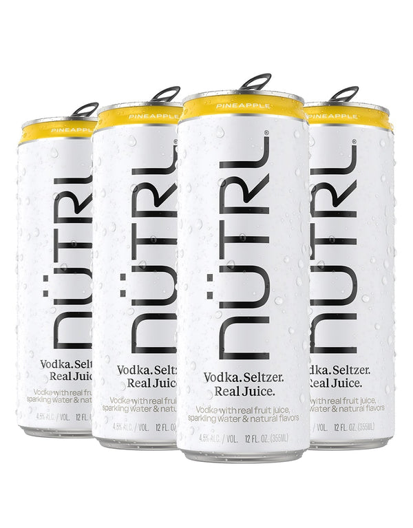 NUTRL Pineapple Vodka Seltzer (24 Pack)