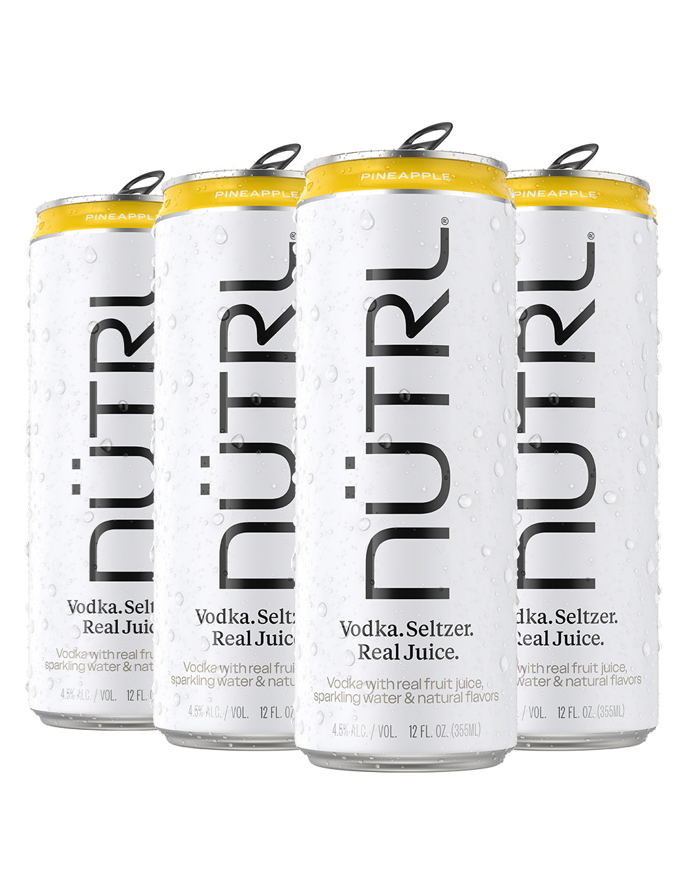 NUTRL Pineapple Vodka Seltzer (4 Pack)