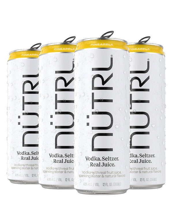 NUTRL Pineapple Vodka Seltzer (12 Pack)