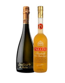 Pallini Peachcello with Stellina Di Notte Prosecco