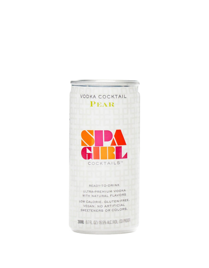 Spa Girl Cocktails Pear Vodka Cocktails (4 Pack)