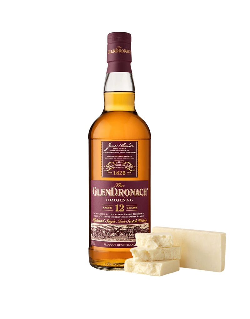 THE GLENDRONACH 12-YEAR-OLD ORIGINAL AND WHITE CHEDDAR PAIRING EXPERIENCE