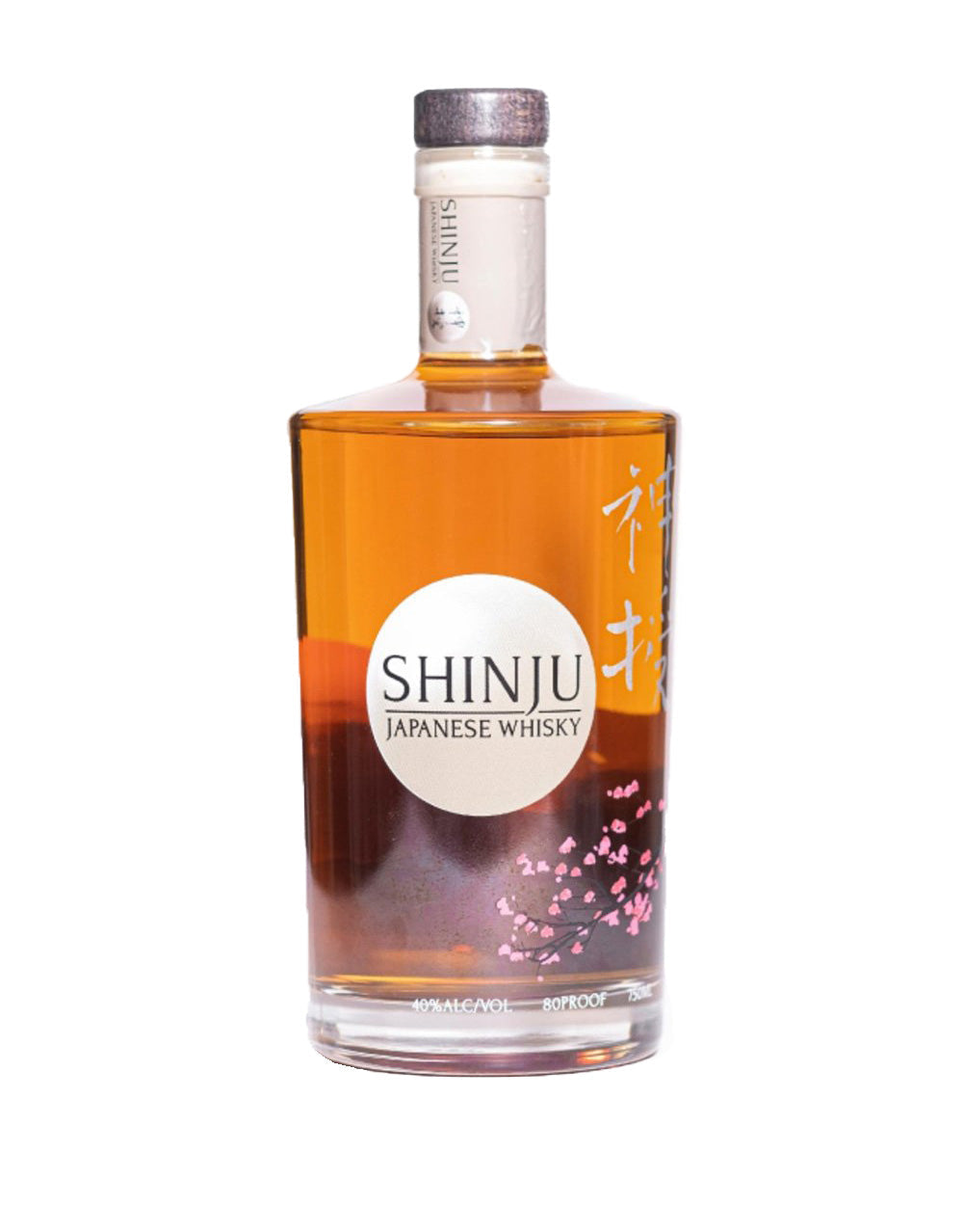 Shinju Japanese Whisky White Pearl with The Glencairn Whisky Glass in Presentation Box (Set of 2)