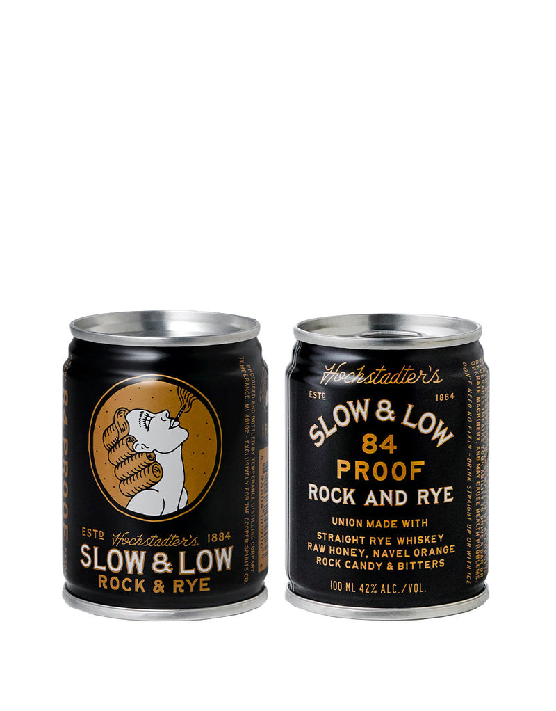 Hochstadter's Slow & Low Rock and Rye 84 proof (4 pack)