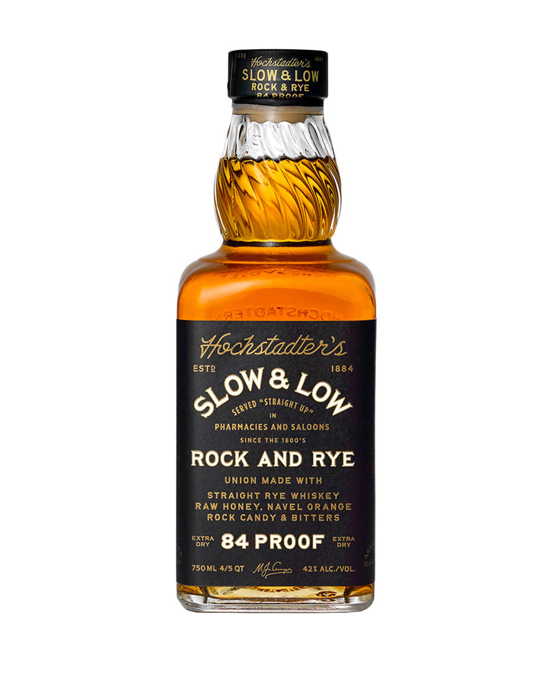 Hochstadter's Slow & Low Rock and Rye 84 proof (750ml)