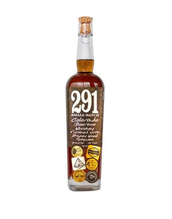 291 Colorado Bourbon Whiskey, Finished with Aspen Wood Staves, Small Batch