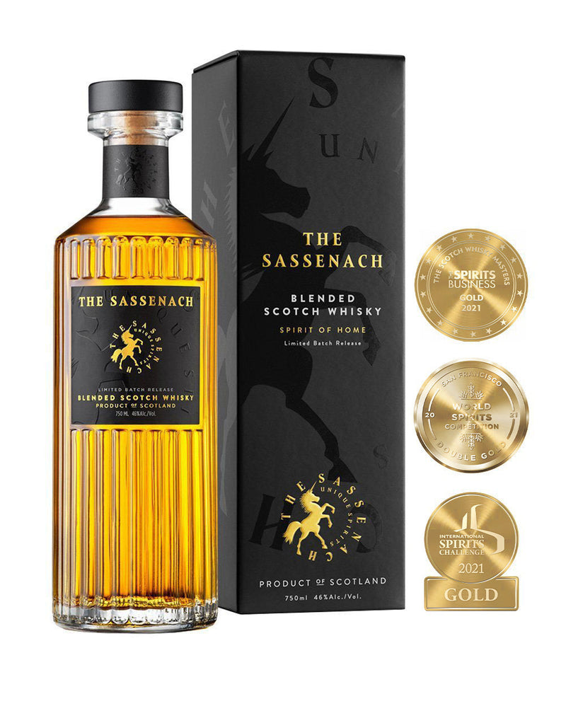 Limited Edition - The Sassenach Blended Scotch Whisky (3 Bottles)