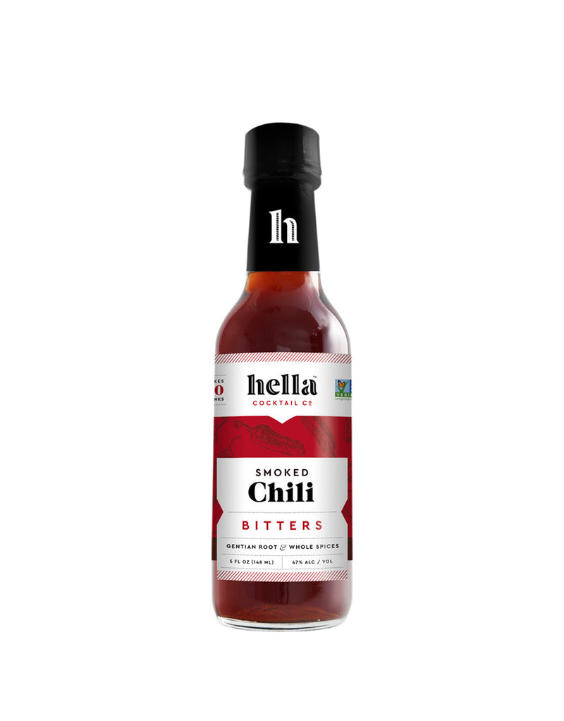 Hella Cocktail Smoked Chili Bitters (5 oz)