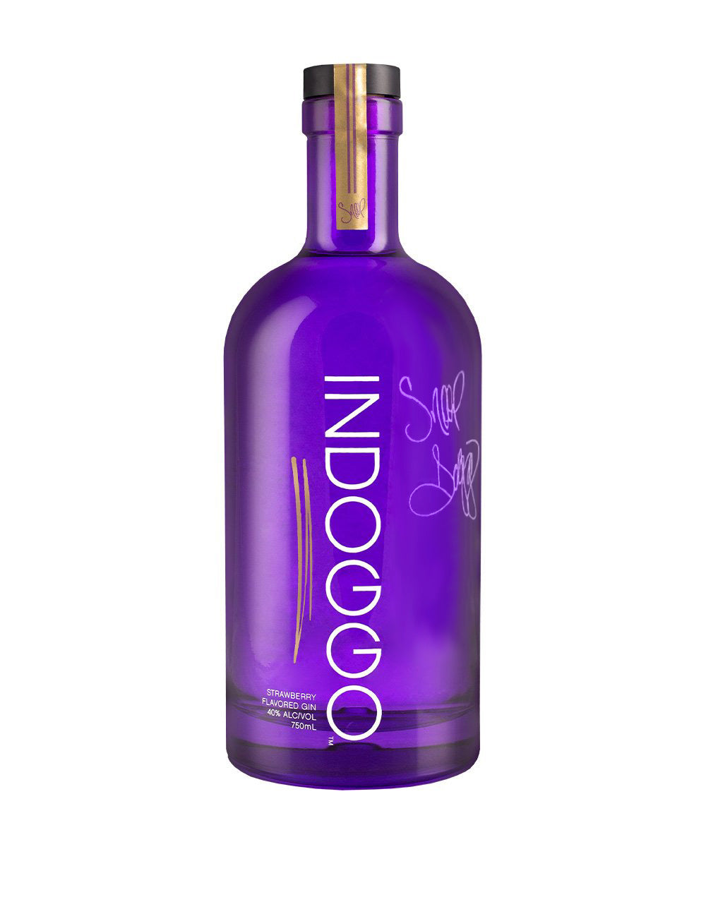 INDOGGO® Gin with Snoop Dogg's Engraved Signature with INDOGGO® branded glasses