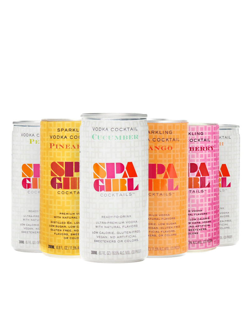 Spa Girl Cocktails Rainbow Pack (24 Pack)