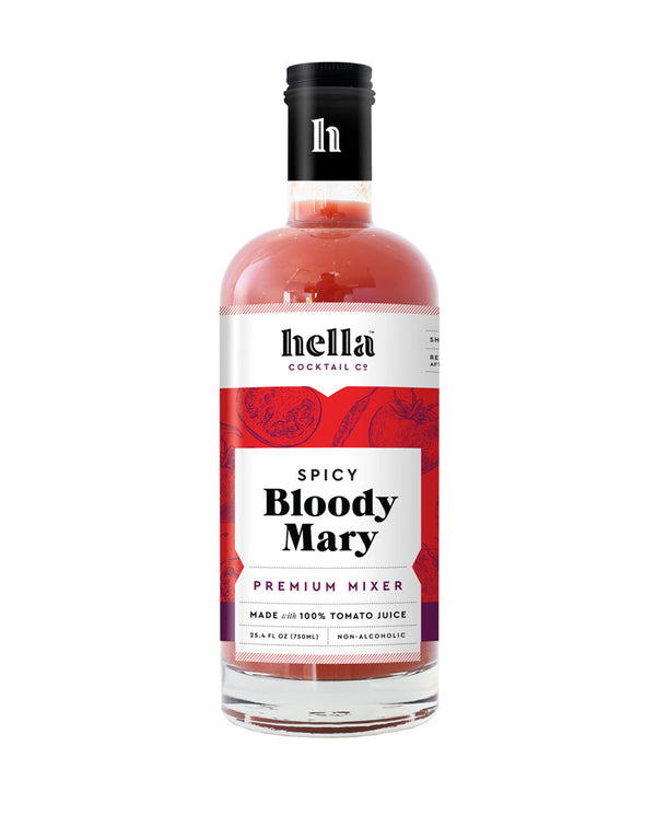 Hella Cocktail Spicy Bloody Mary Cocktail Mixer