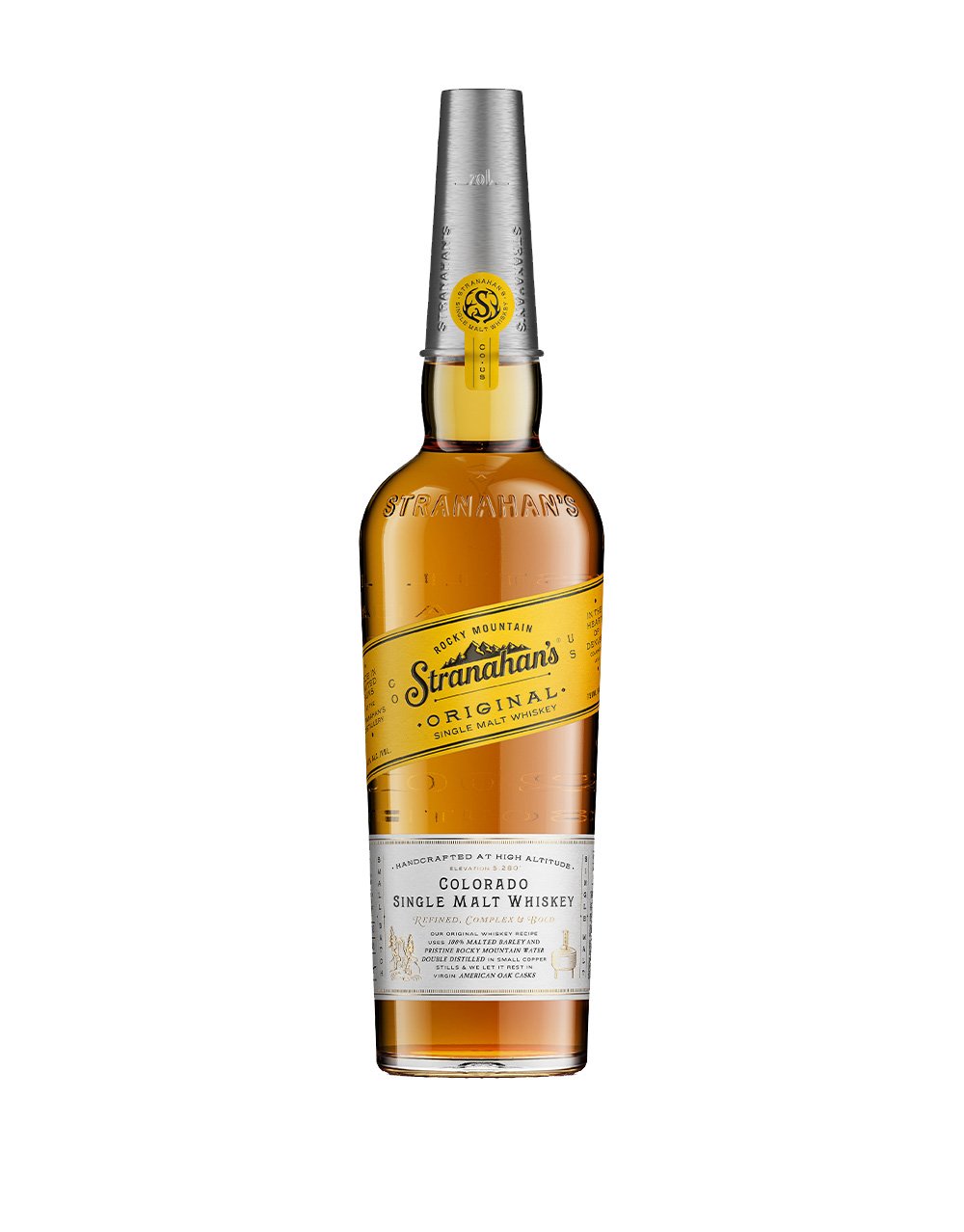 Stranahan's® Colorado Whiskey with Markham by Waterford Stacking Decanter & Tumbler Set of 2