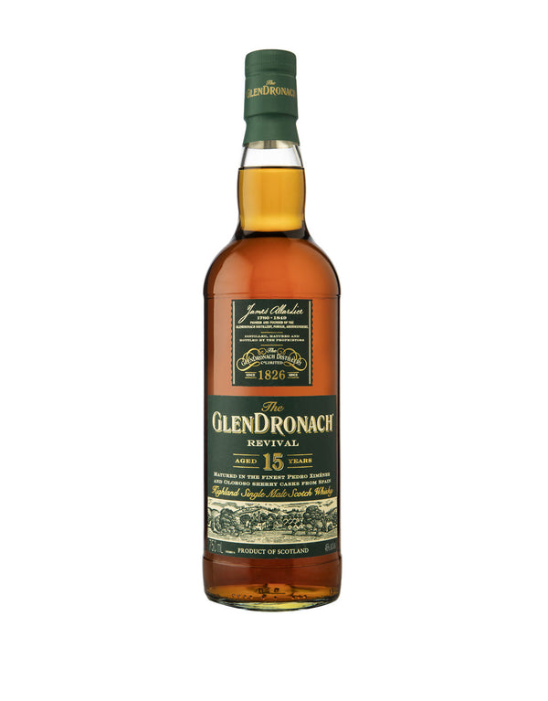 The GlenDronach Single Malt Scotch Whisky Revival 15 Years