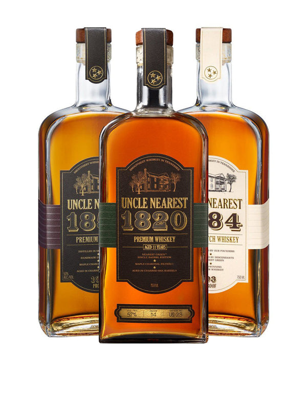 Uncle Nearest Premium Whiskey Trilogy