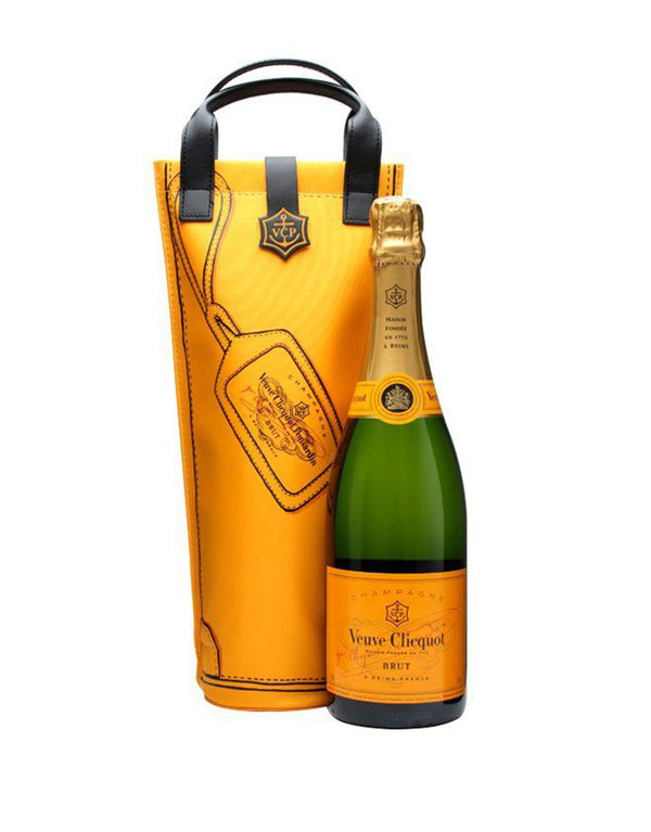 Veuve Clicquot Yellow Label with Shopping Bag