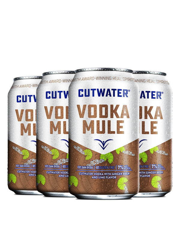 Cutwater Vodka Mule Can (4 pack)