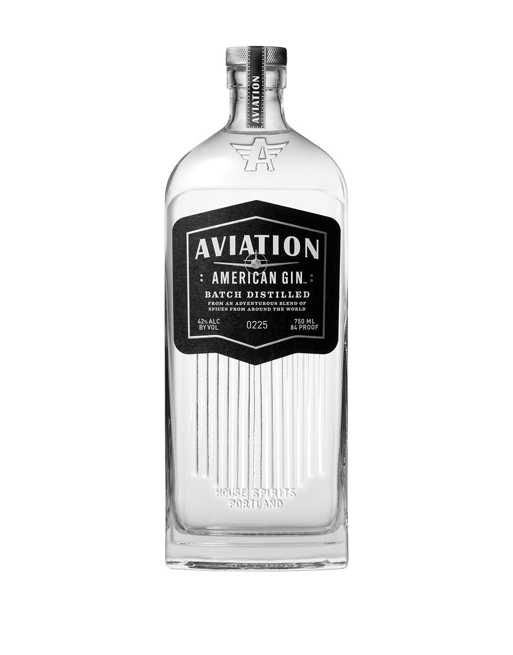 Aviation American Gin with Rolf Aviation Gin Branded Glasses