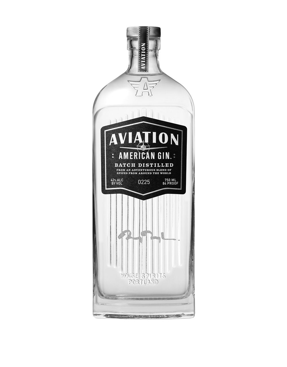 Aviation American Gin Ryan Reynolds Signature with Rolf Aviation Gin B