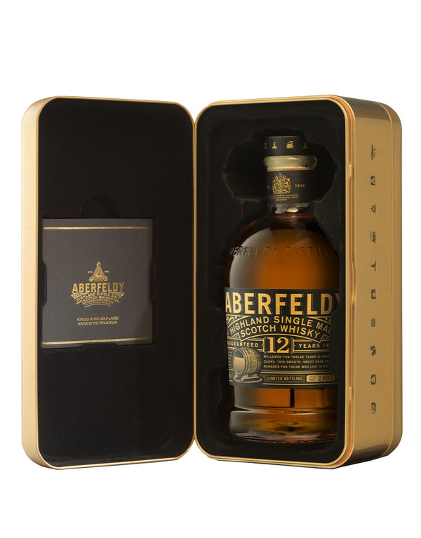 Aberfeldy Limited Edition 12 Year Old Gold Bar