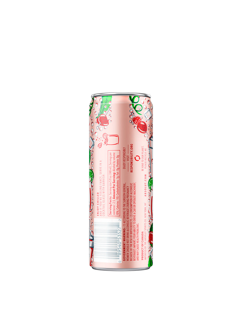 Absolut Berry Vodkarita (4 pack)