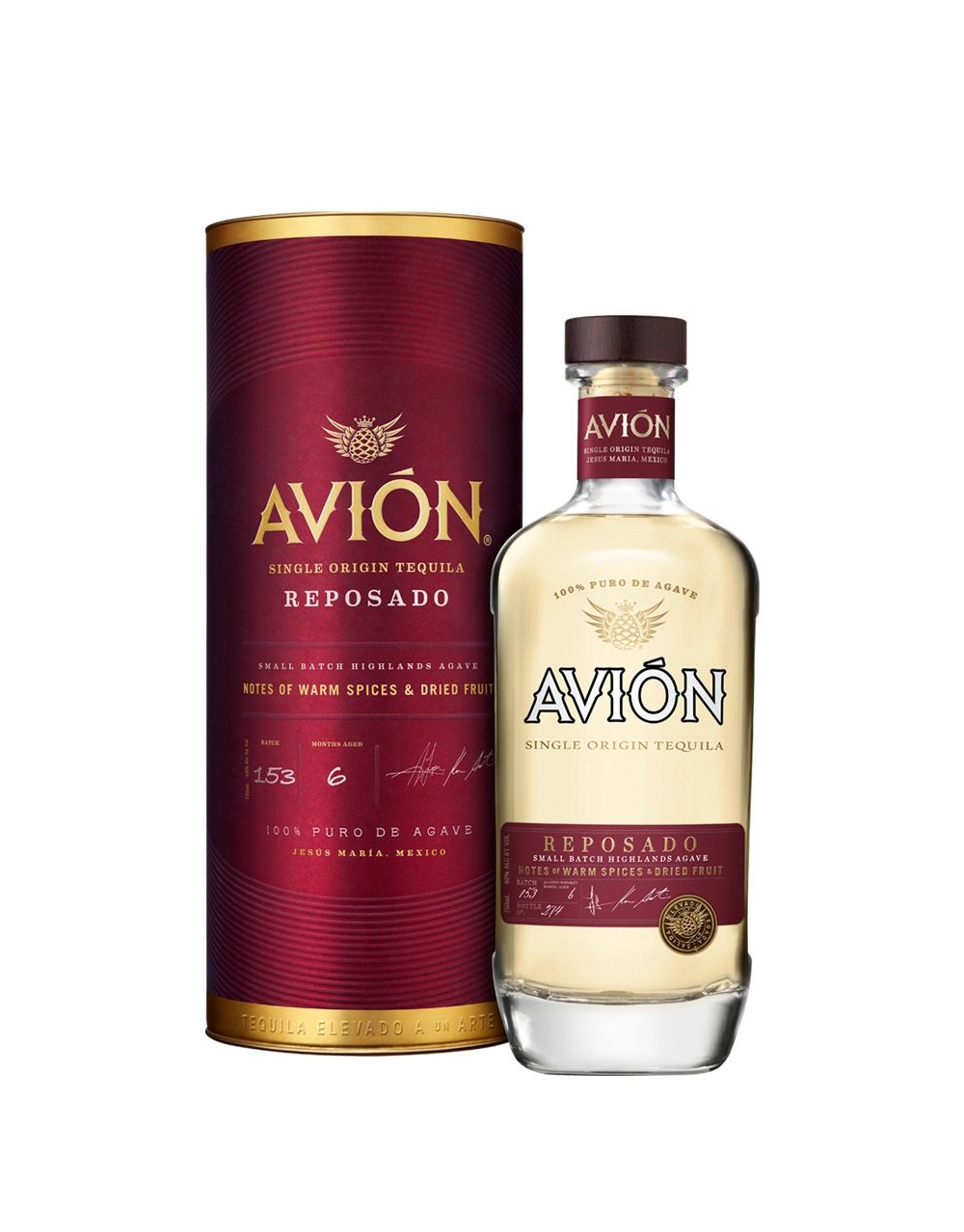Avión Reposado with Canister