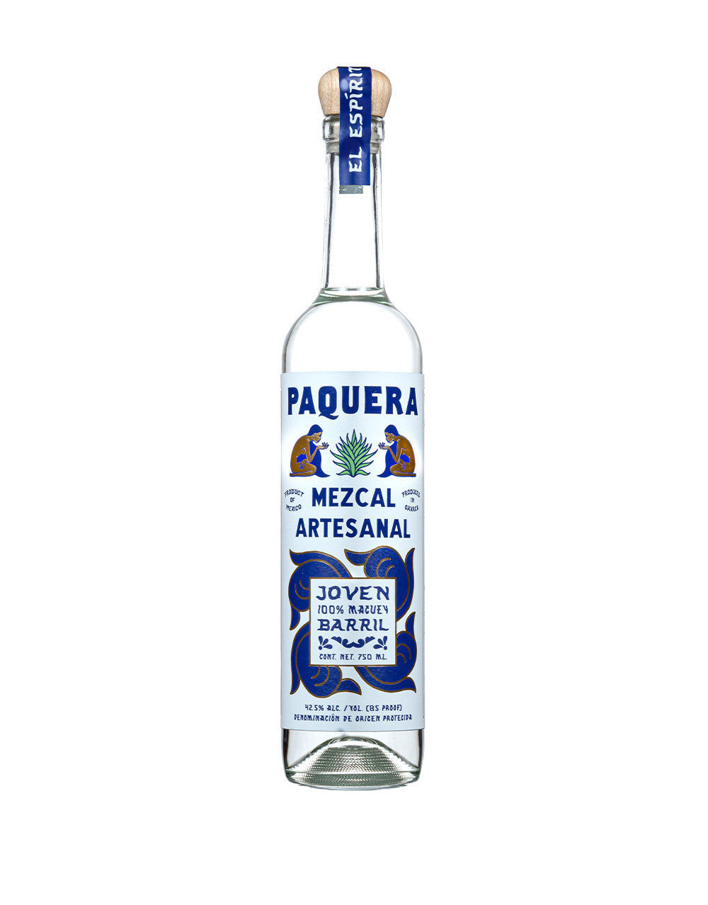 Paquera Mezcal 100% Barril