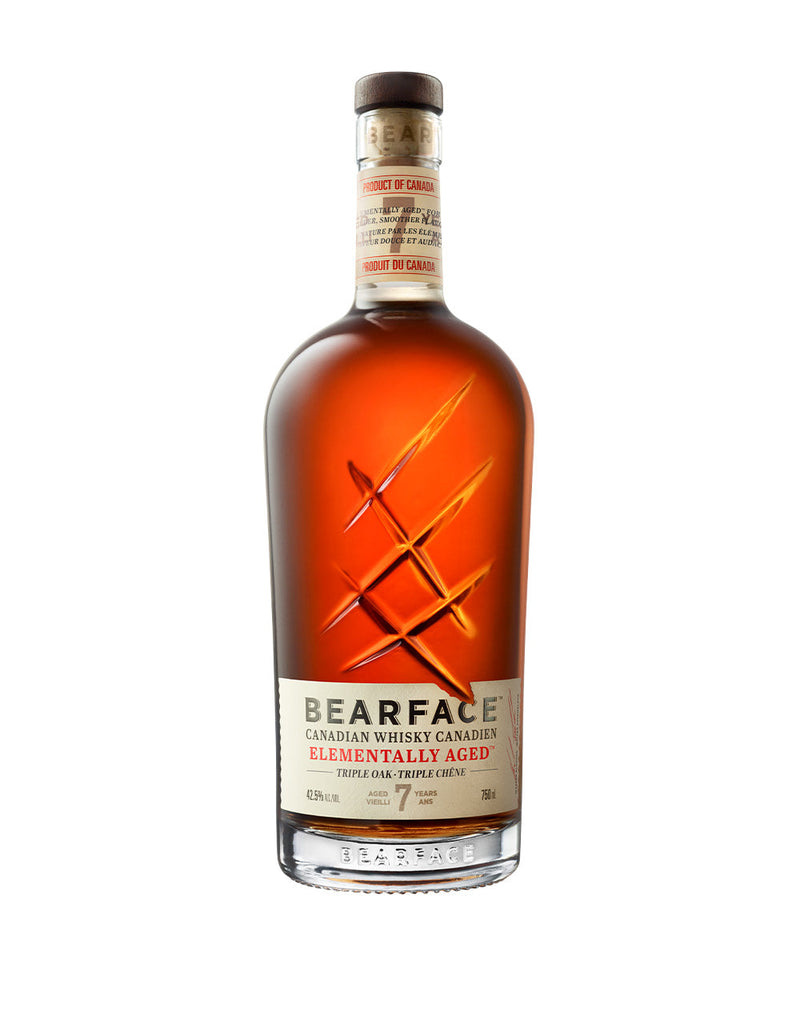 BEARFACE Elementally Aged Triple Oak Canadian Whisky