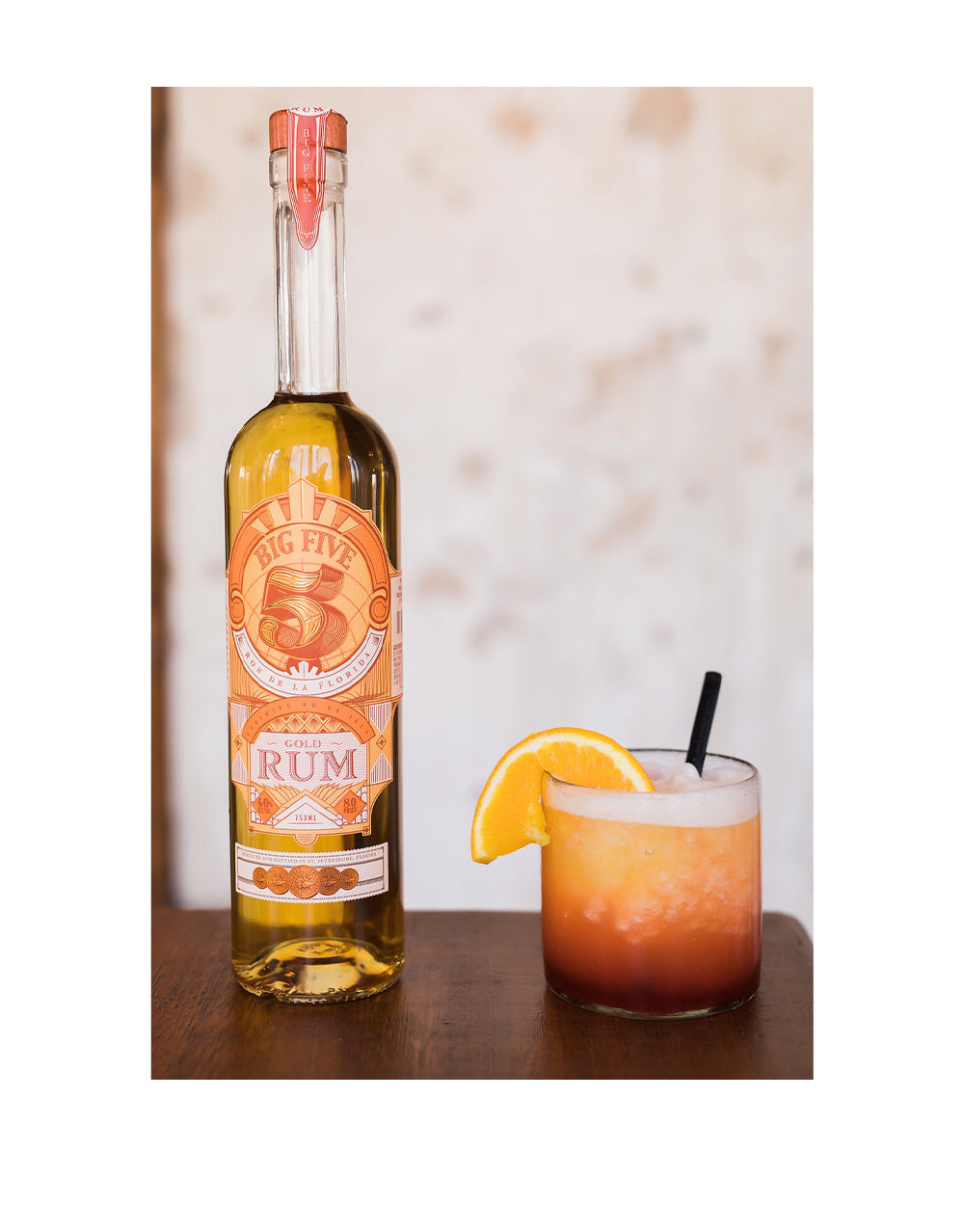 Big Five Rum Gold Rum